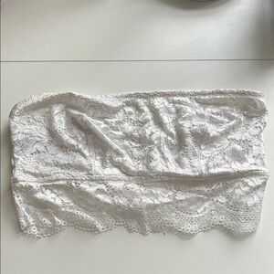 La SENZA White Lace Bandeau